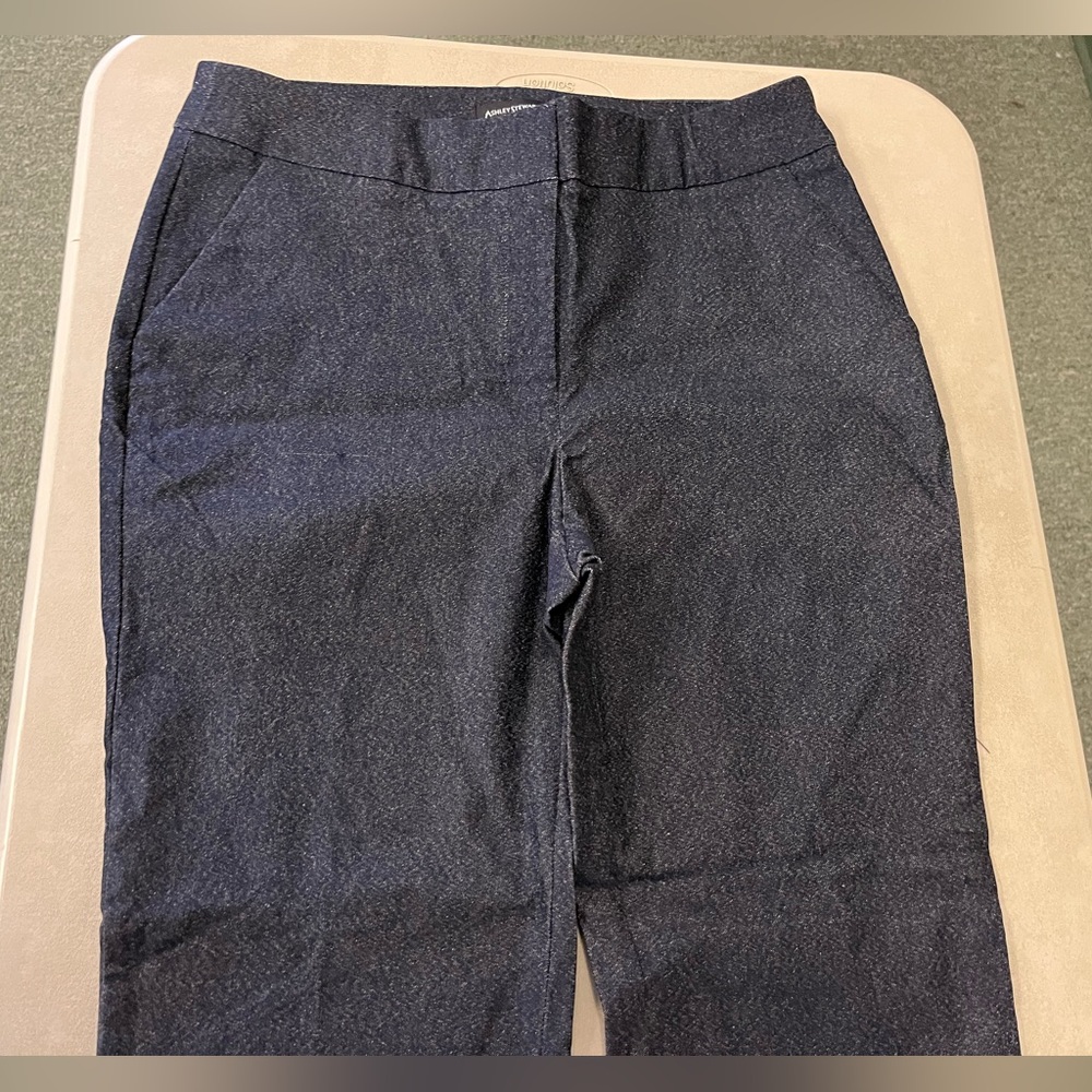 2 FOR $20! Denim Ashley Stewart Indigo Dressy Denim